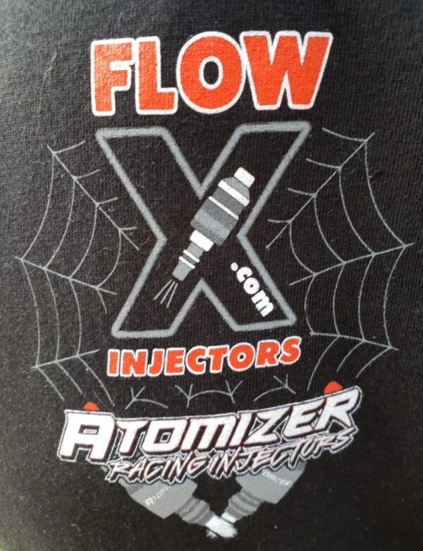 Flow X drag race T shirt breast